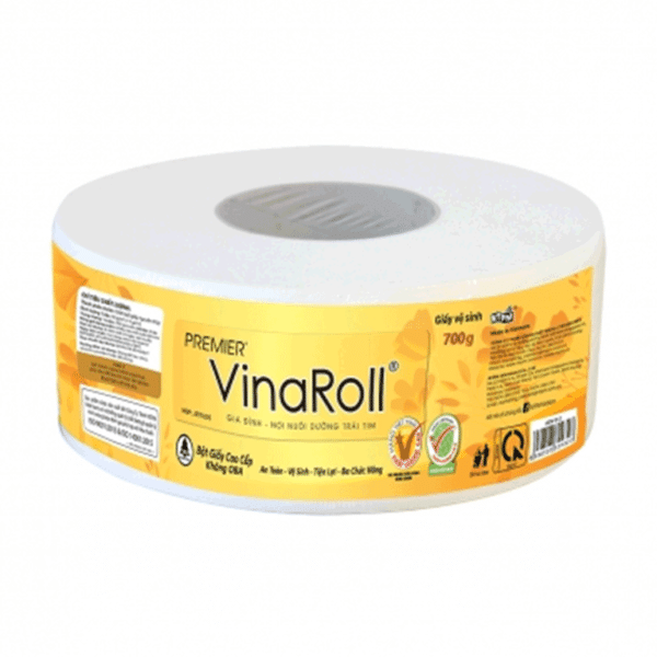 Mua GVS Cuộn Lớn Jumbo PREMIER VinaRoll 700g giá rẻ tại VPP Bến Tre