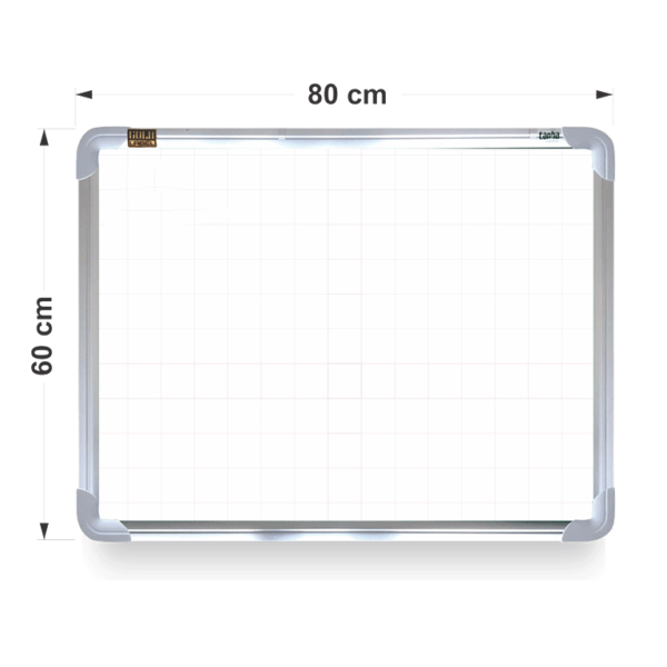 Mua bảng từ treo tường 60x80 cm màu trắng kẻ ô cho học sinh tiểu học tại vpp bến tre
