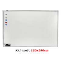 Mua Bảng Từ Trắng Treo Tường 120x150 Cm 1.2x1.5 mét giá rẻ tại vpp bến tre