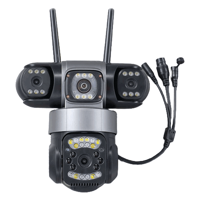 Mua Camera Yoosee 4 Mắt, 3 Khung Hình, Xoay 360° wifi giá rẻ tại VPP Bến Tre