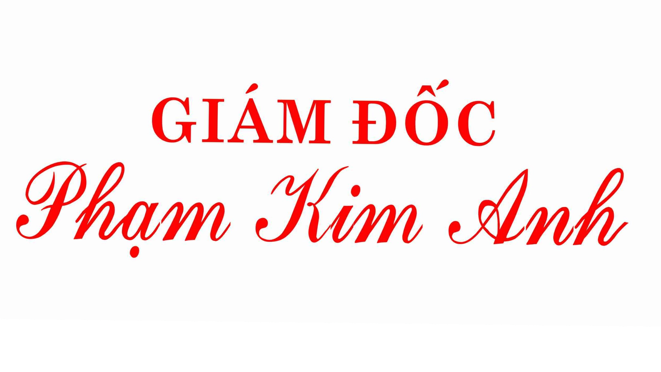 dấu chức danh 2 dòng