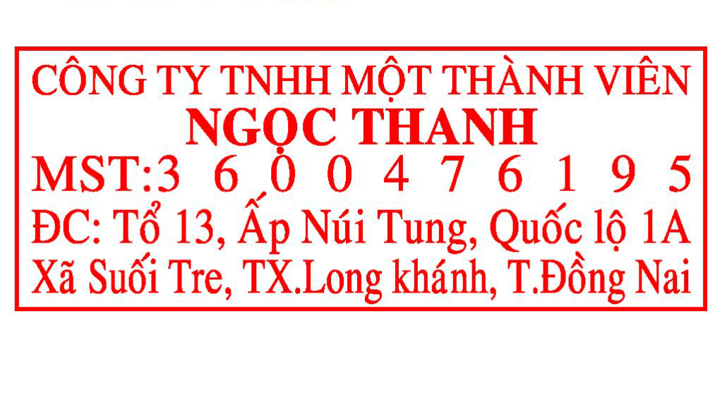 size con dấu 5 dòng thông tin doanh nghiệp 