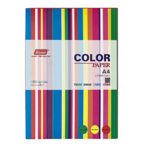 Mua Giấy A4 Màu Grand 80Gsm giá rẻ tại VPP Bến Tre