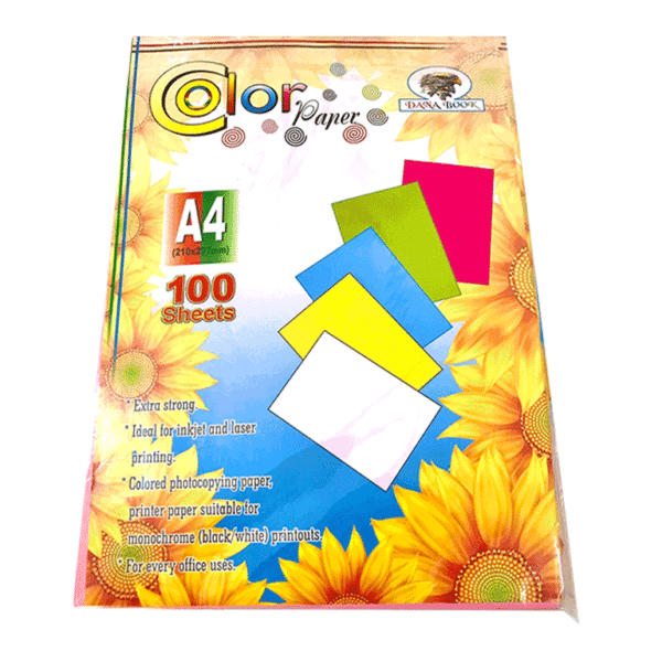 Mua Bìa Màu A4 Color Paper Dana Book 160gsm 100 tờ/Xấp giá rẻ tại Vpp Bến Tre