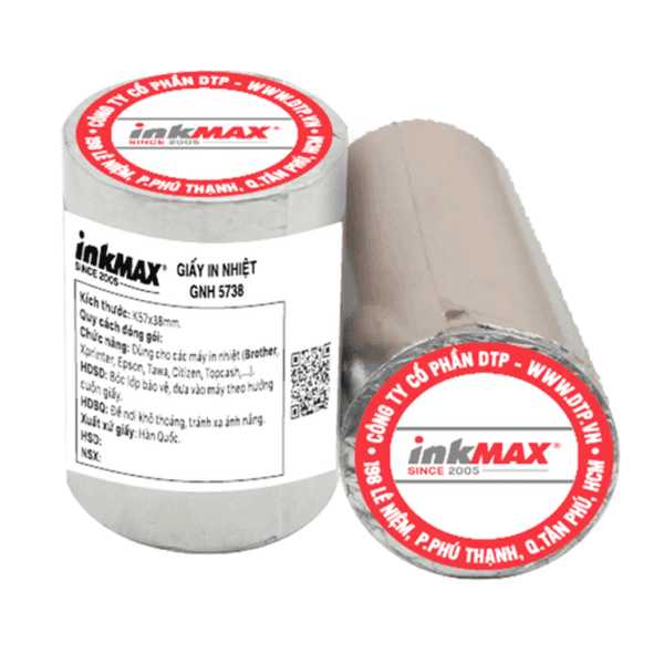 Mua Giấy In Nhiệt InkMAX K80x45 Hansol Hàn Quốc giá rẻ tại VPP Bến Tre