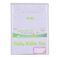 Mua Giấy Kiểm Tra Dòng Kẻ Ngang Điểm 10 / Thiên Long giá rẻ tại VPP BẾn Tre