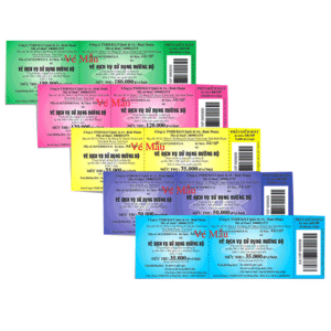 In Vé Cầu Đường Theo Yêu Cầu giá rẻ tại VPP Bến Tre