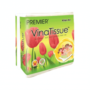 Mua Khăn Ăn 1 Lớp Premier VinaTissue 120gr 330x330mm giá rẻ tại VPP Bến Tre