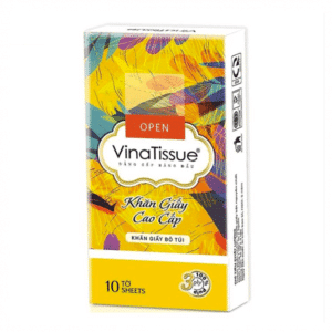 Mua Khăn Giấy Bỏ Túi 3 Lớp PREMIER VinaTissue Giá Rẻ Tại VPP Bến Tre