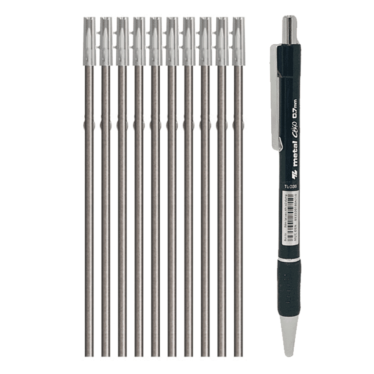Mua Ruột Bút Bi Thiên Long TL-036 màu đỏ, xanh, đen, tím giá rẻ tại VPP Bến Tre