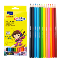 Bút chì 12/18/24 màu Wood Free - Colored Pencils Thiên Long Colokit - Nhân vật Cici Akooland thế giới học cụ thần kỳ