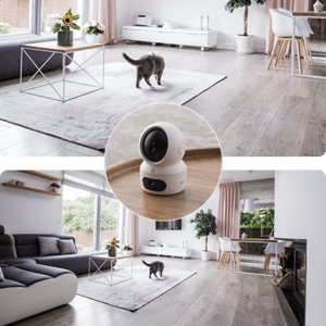 lắp Camera WiFi ống kính kép EZVIZ H7C (4MP+4MP) tại nhà