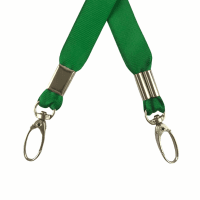 Dây đeo thẻ lụa 1.5cm đầu móc xoay