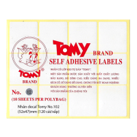 Mua Decal Tomy A4 Sẳn Keo, Nhiều Kích Thước giá rẻ tại VPP Bến Tre