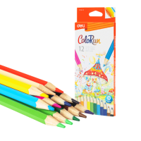 Hộp 12 bút chì màu Deli C130-12-LA giá rẻ tại VPP Bến Tre