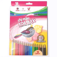Mua hộp 18 cây bút chì màu xóa được Gstar CP3-18D giá rẻ tại VPP BẾn Tre