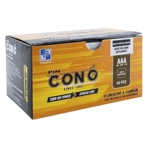 Hộp 40 viên Pin 3A/AAA Con Ó Pinaco R03-UM4 1.5V