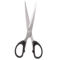 Kéo Văn Phòng Deli 6009 Dài 18CM Cán Màu Đen