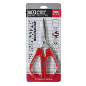 Mua Kéo Văn Phòng Deli 6036 Dài 170MM - 17cm Giá Rẻ Tại VPP Bến Tre