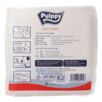 Mua Khăn Giấy Ăn Cao Cấp Pulppy 100 Tờ/Gói chính hãng giá rẻ tại VPP Bến Tre