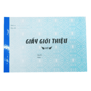Mua quyển 50 tờ giấy giới thiệu 13x19cm giá rẻ tại vpp bến tre