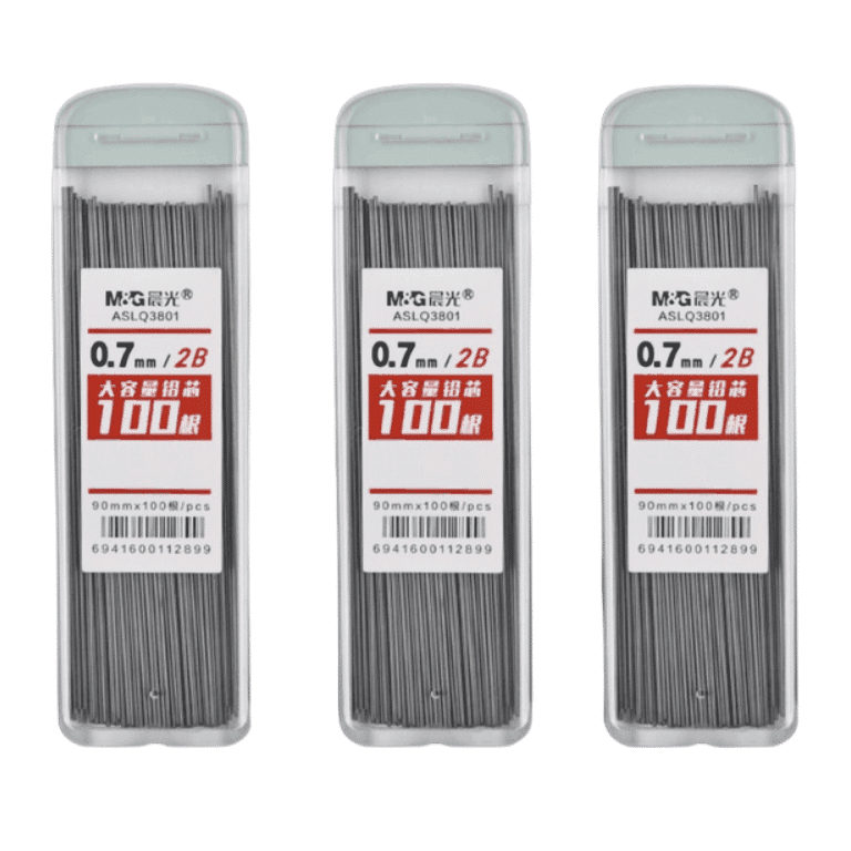 Ruột Chì 2B 0.7MM M&G Q3801 100 ngòi/Hộp giá rẻ tại VPP Bến Tre
