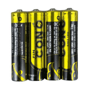 Vỉ 4 viên Pin 3A/AAA Con Ó Pinaco R03-UM4 1.5V