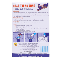 Gói Bột Thông Cống Sumo 175g Giá Rẻ Tại VPP Bến Tre