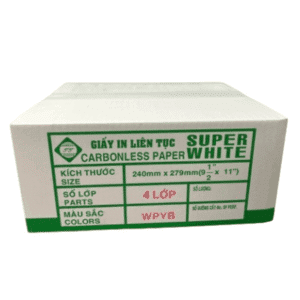 Mua Giấy In Liên Tục 240x279 MM 4 Lớp Thu Trang Giá Rẻ Tại VPP Bến Tre