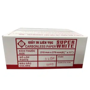 Mua Giấy In Liên Tục 3 Lớp 210x279mm Thu Trang Giá Rẻ Tại VPP Bến Tre
