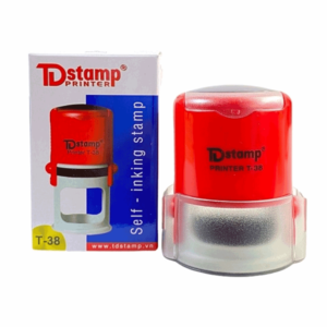 Khắc dấu tròn công ty TD Stamp T-38 38mm