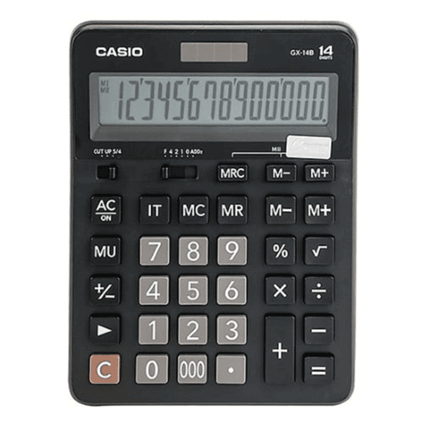 Mua Máy Tính Casio 14 Số GX-14B Chính Hãng Giá Rẻ Tại VPP Bến Tre