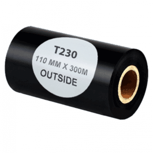 Ribbon Wax/Resin T230 110MM x 300M