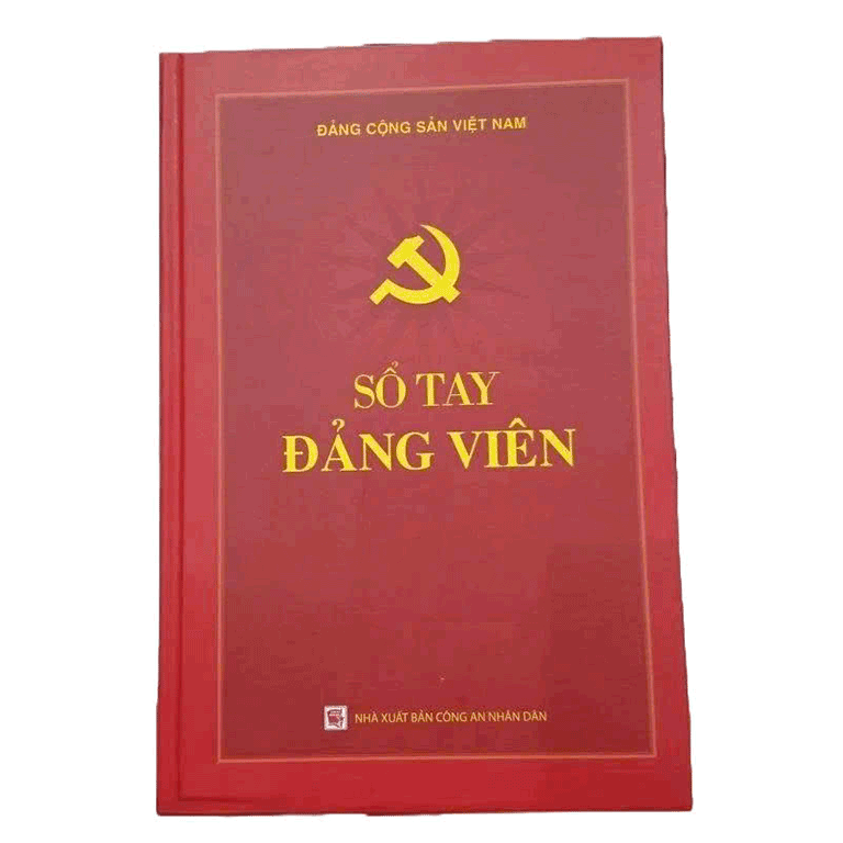 Sổ Tay Đảng Viên 200 Trang, NXB Công An Nhân Dân