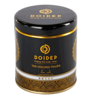 Trà Oolong Đôi Dép Lon 100g Thuần Vị VPP Bến Tre