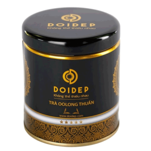 Trà Oolong Đôi Dép Lon 100g Thuần Vị VPP Bến Tre
