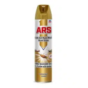 Bình Xịt Ruồi Muỗi Kiến Gián ARS Gold 600ml
