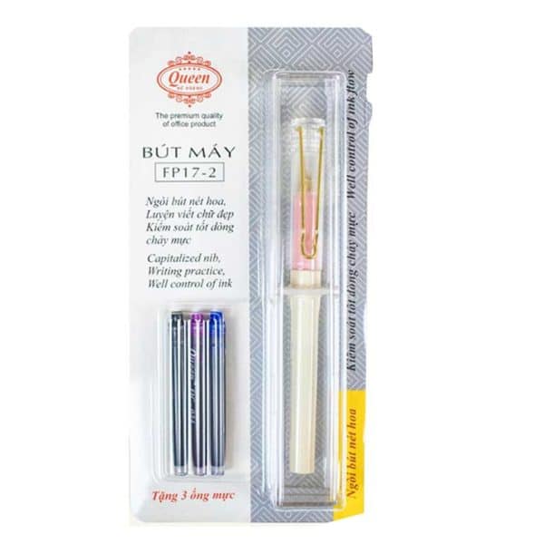 Bút Máy Luyện Chữ Queen FP17-2 chính hãng tại VPP Bến Tre