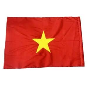 Cờ tổ quốc vải phi 100x150cm