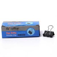 Mua Kẹp Bướm Đen Flexoffice Thiên Long 15mm tại VPP Bến Tre