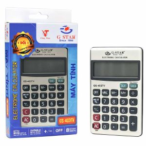 Mua Máy Tính Bỏ Túi G-Star 8 Số GS-403TV chính hãng tại VPP Bến Tre