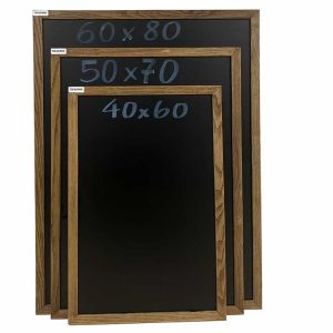 Bảng Menu Treo Tường, Khung Gỗ, Viết Phấn