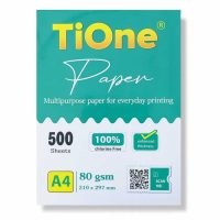 Mua Giấy A4 TiOne Paper 80Gsm Giá Rẻ Tại VPP Bến Tre