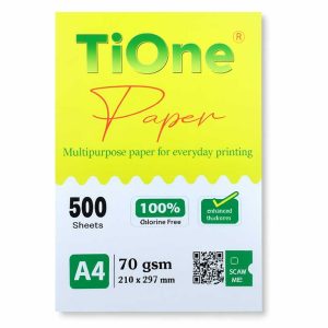 Mua Giấy A4 TiOne Paper 70Gsm Giá Rẻ Tại VPP Bến Tre