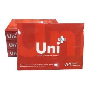 Mua Giấy A4 Uni Plus 80Gsm Chính Hãng Giá Rẻ Tại VPP Bến Tre