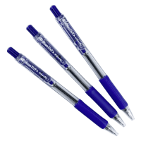 Bút Bi Bấm Double A TriTouch 0.7MM