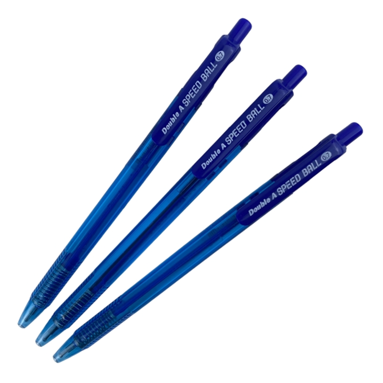 Bút Double A Speed Ball Pen Blue 0.7MM