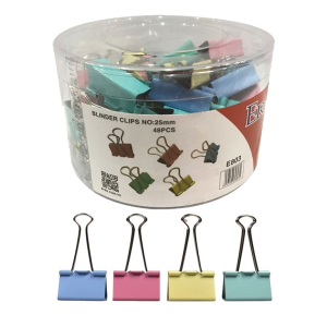 Mua Kẹp Bướm Nhiều Màu Eras 15mm, 19mm, 25mm, 32mm, 41mm, 51mm giá rẻ tại VPP Bến Tre