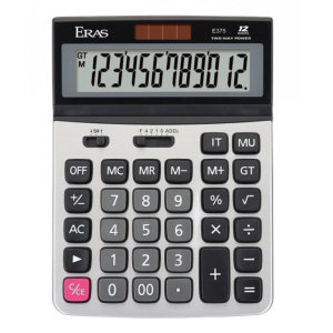 Mua Máy Tính Văn Phòng Eras E375 12 Số chính hãng giá rẻ tại VPP Bến Tre