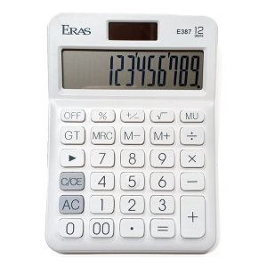 Mua Máy Tính Văn Phòng 12 Số Eras E387 Chính hãng giá rẻ tại VPP Bến Tre